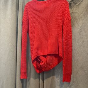 Venus red sweater size large